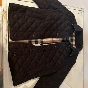 8Y Girls Burberry Black Jacket